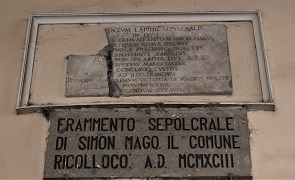 Sepolcro Simon Mago