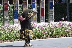 A passeggio per la cascade