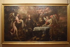 Museo Goya: Cristo servito dagli angeli di Juan de Valdés Leal