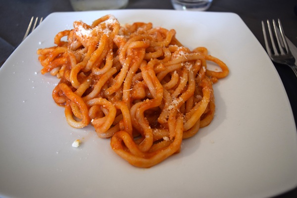 Pausa pranzo con i pici