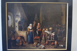 Un alchimista (D. Teniers il giovane)