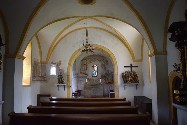 Interno della chiesa