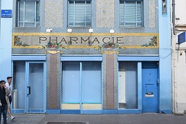 Art Nouveau, farmacia