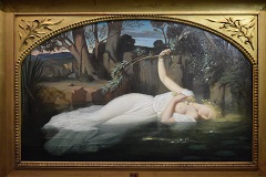 'Ophelia', Léopolde Bhurte (esposizione 'Héroïnes romantiques')