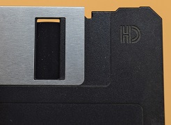 Floppy, particolare apertura