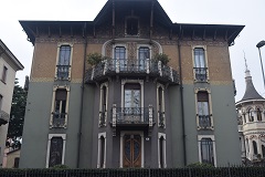 Via D'Annunzio, Villa Bachbauer Cannella